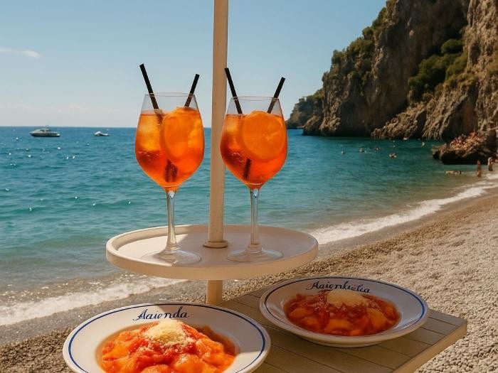 Drinks à beira-mar