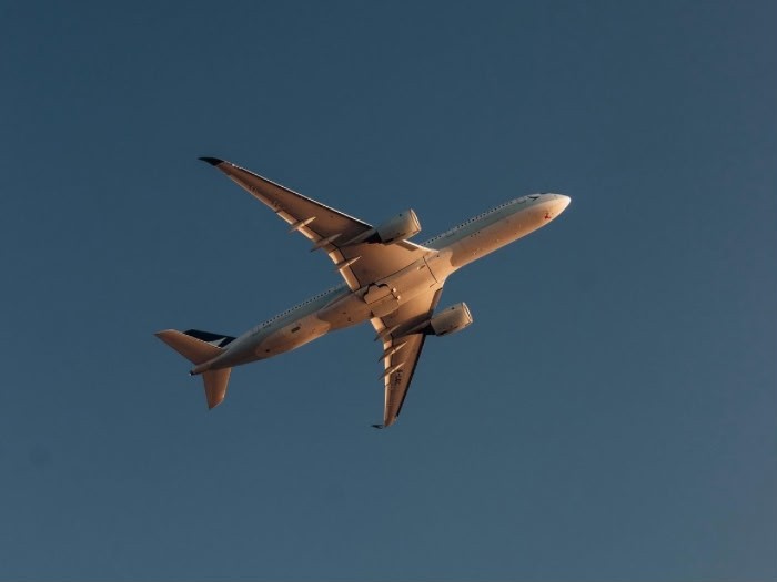 Passagem aérea para a lua de mel