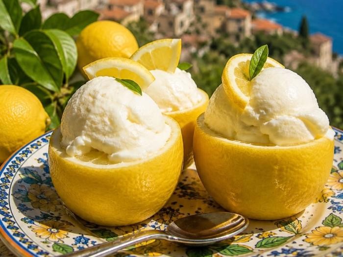 Gelato pelas ruas de Positano